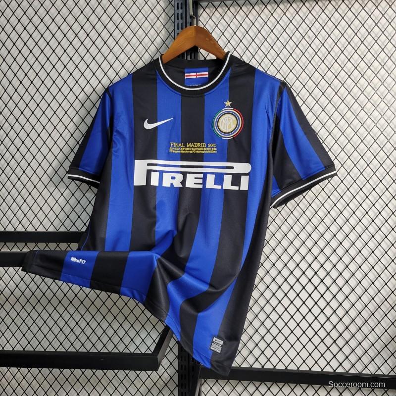 Retro 09-10 Inter Milan Home Jersey