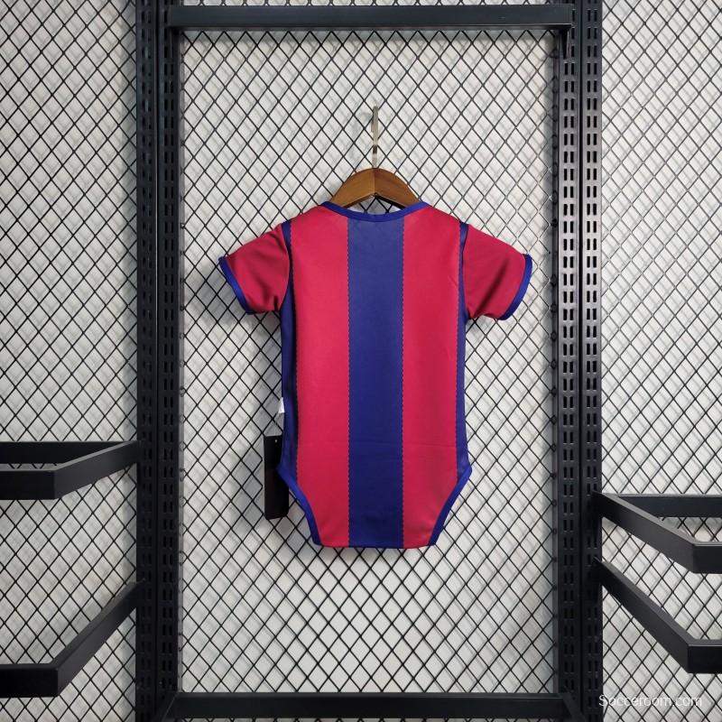 23-24 Baby Barcelona Home Jersey 6-18 Month