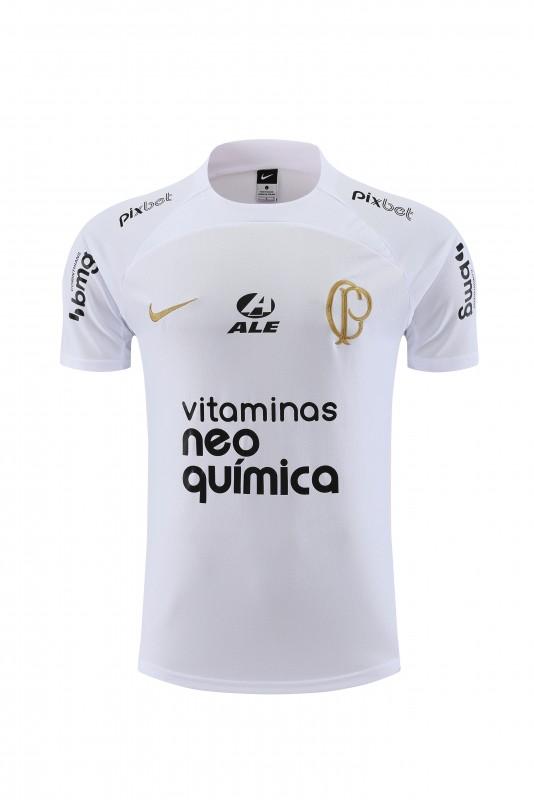 23/24 Palmeiras White Short Sleeve Jersey+Shorts