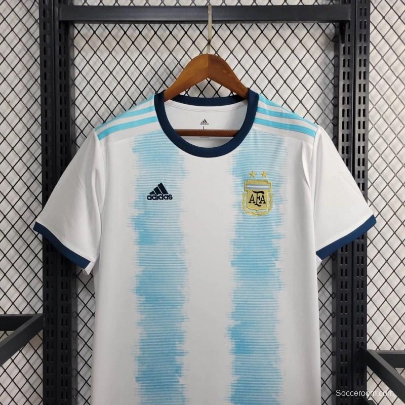 Retro 2019 Argentina Home Jersey