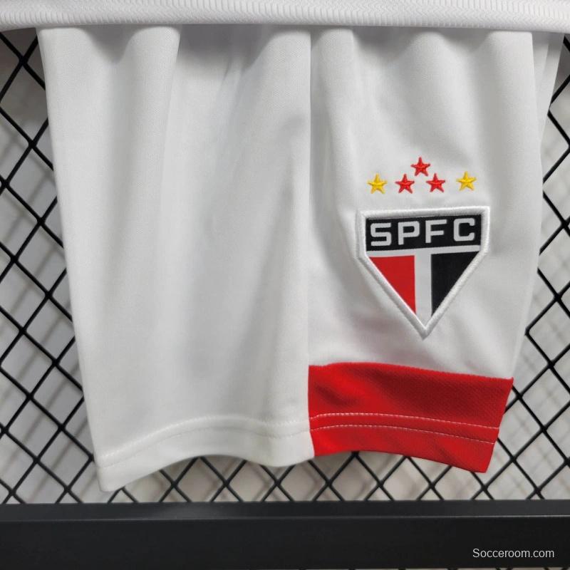 24/25 Kids Sao Paulo Home Jersey