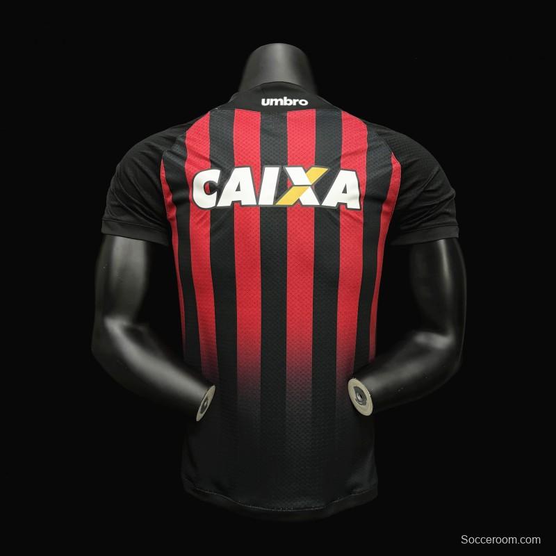 Retro 17/18 Athletico Paranaense Home Jersey