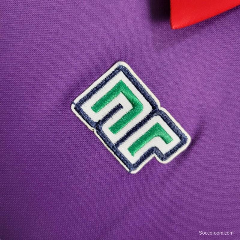 Retro 84/85 ACF Fiorentina Home Jersey