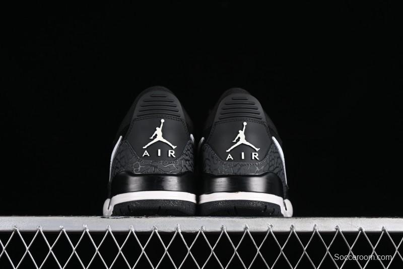 Nike Air Jordan Legacy AJ312 Low Top Sneakers with Velcro Strap Triple Fusion Design - CD7069-001