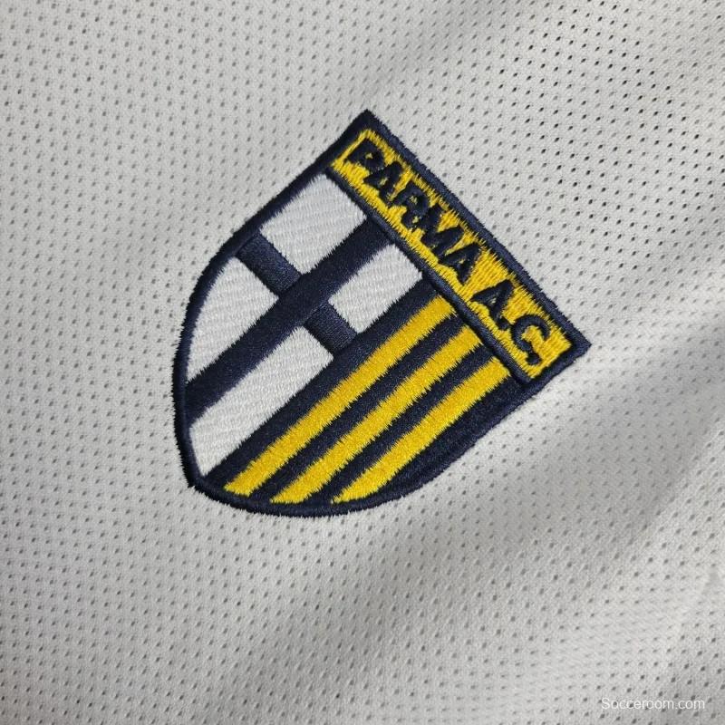 Retro 03/04 Parma Calcio Away White Jersey