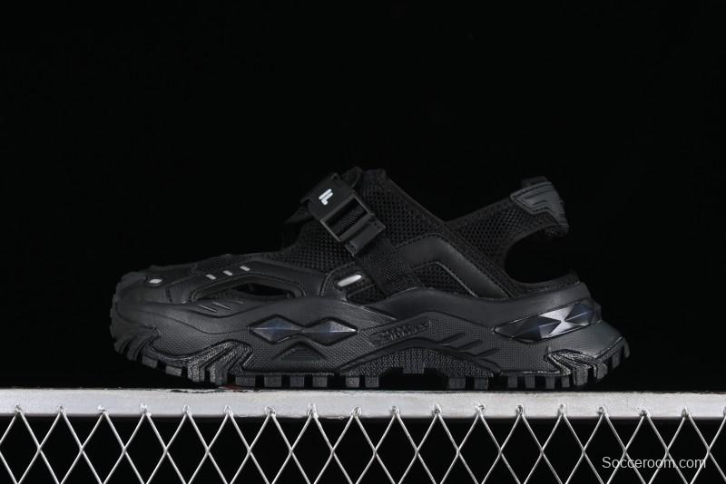 Fila Fusion Thick-Sole Hard Candy Sandals - T12W421403FBK