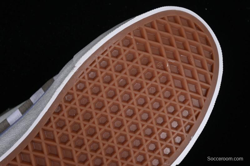 Vans Classics Knu Skool Retro Chunky Sneakers in Light Brown/Lilac Checkerboard - VN0009QC0AK