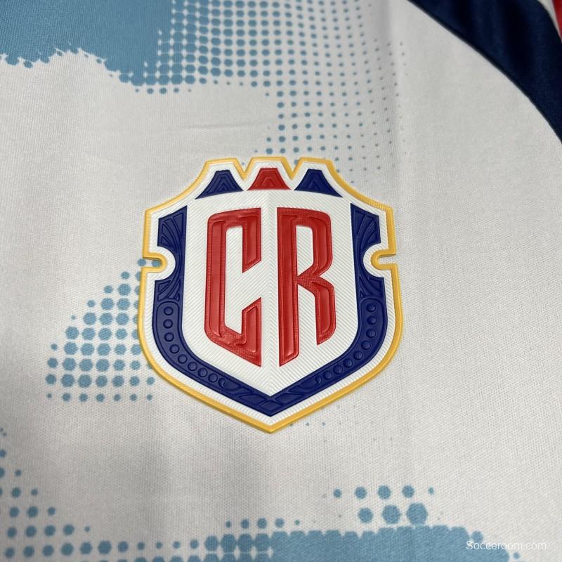 2024 Costa Rica Away White Jersey