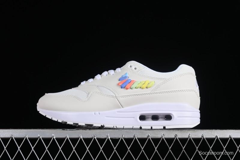 Nike Air Max 1 Retro Running Shoes with Half-Sole Air Cushion - FN4782-100