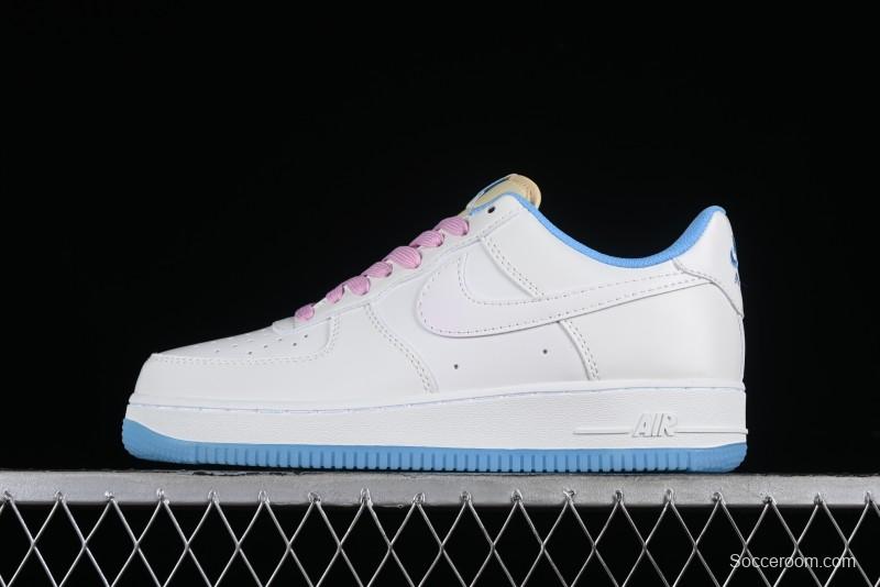 Nike Air Force 1 '07 Low Color-Changing Thermal-Activated White Blue Pink Casual Sneakers - LC5688-001