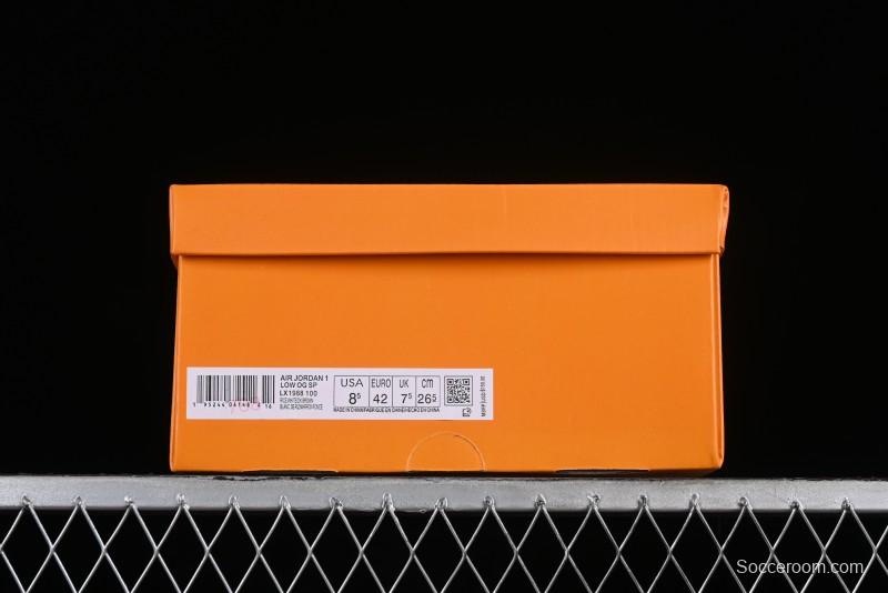 Nike Air Jordan 1 Low OG SP Travis Scott x Fragment Design - LX1988-100