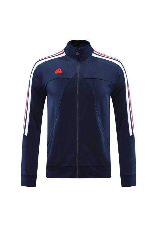 2024 Adidas Blue Full Zipper Jacket +Long Pants