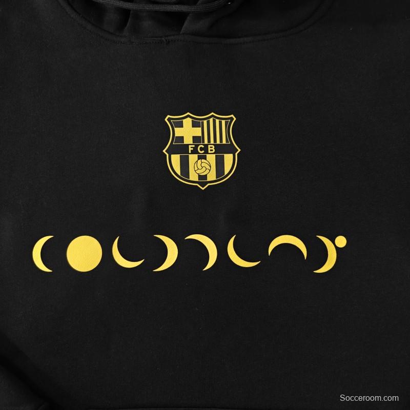 24/25 Barcelona x Coldplay Black/Navy/Red Hoodie