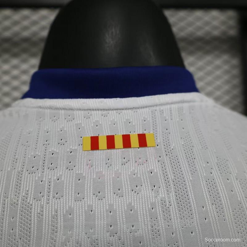 Player Version 24/25 Barcelona 125Th White Special Jersey