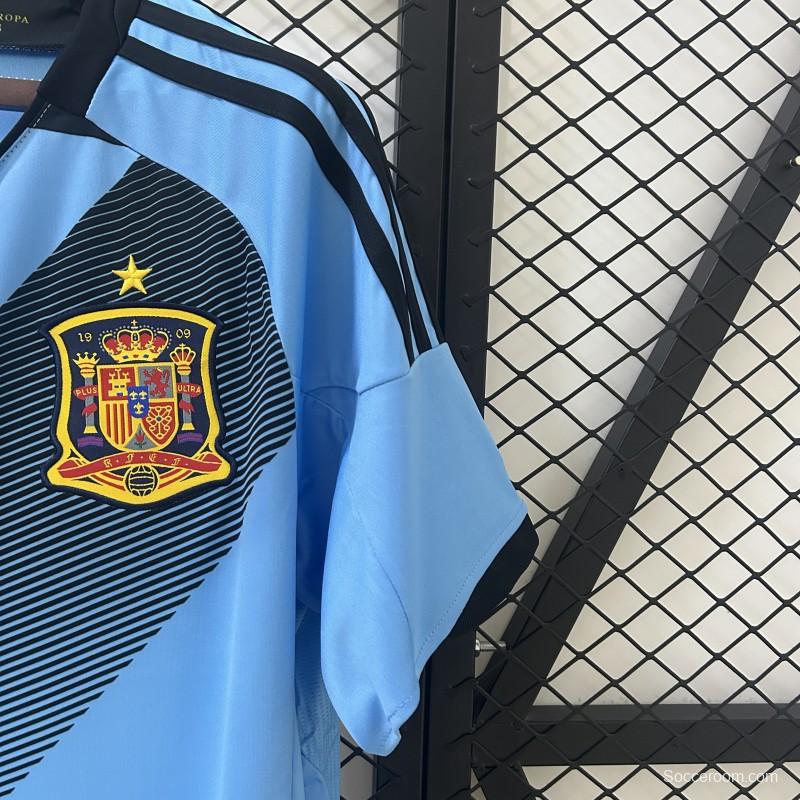 2012 Retro Spain Away Jersey