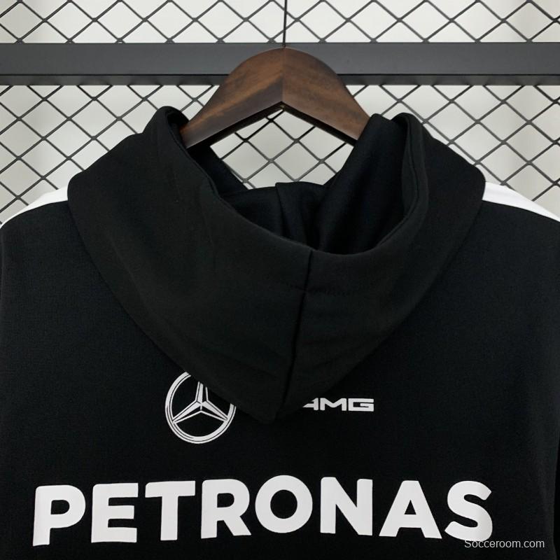 2025 F1 Formula AMG Black Hoodie