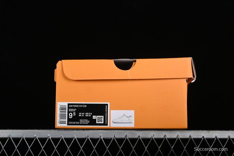 Nike Air Force 1 '07 Low LV Collaboration - Beige Grey Double Swoosh Low-Top Casual Sneakers - XZ6188-006