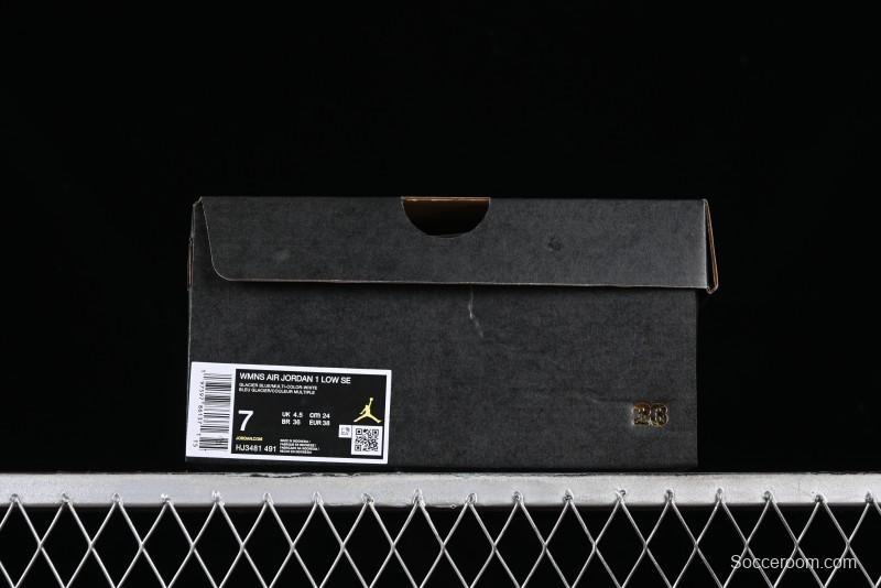 Nike Air Jordan 1 Low AJ1 Custom Casual Sneakers - HJ3481-491