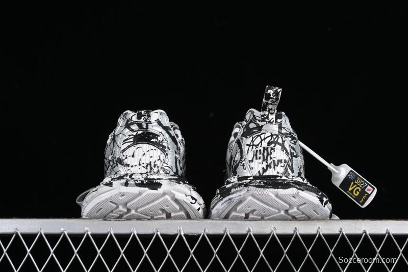 Balenciaga Phantom Sneaker Graffiti Running Shoes - W2RG39010