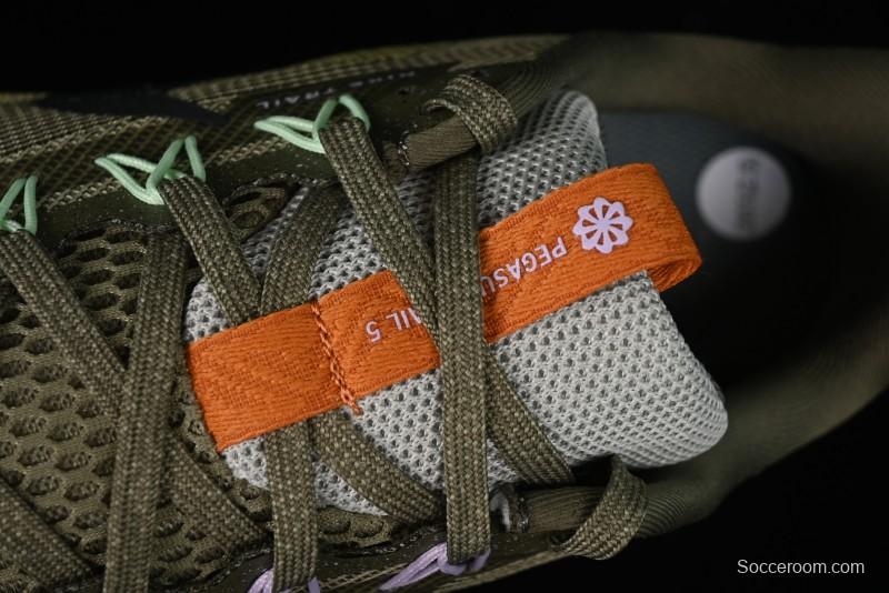 Nike Pegasus Trail 5 Lightweight Comfortable Durable Low-Top Running Shoes - DV3864-200