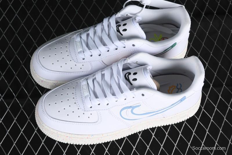 Nike Air Force 1 '07 Low Casual Sneakers with Full-Length Air Cushion - HF5721-111