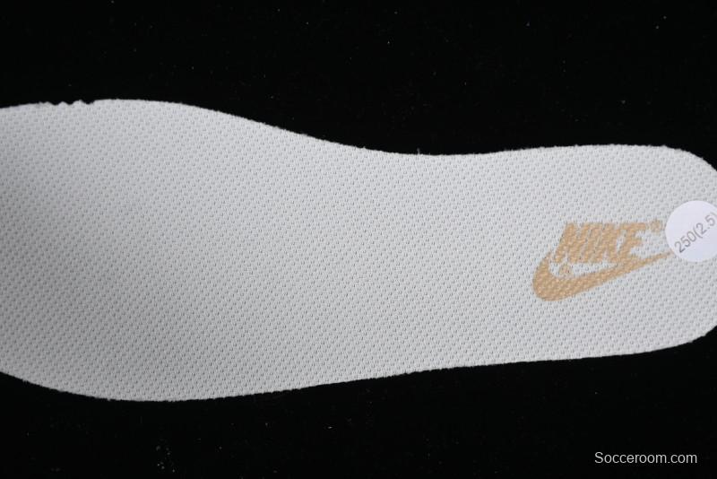 Nike SB Dunk Low Collaboration Three Swooshes Beige Gold Colorway Low-Top Casual Skateboarding Shoes - NK5639-326