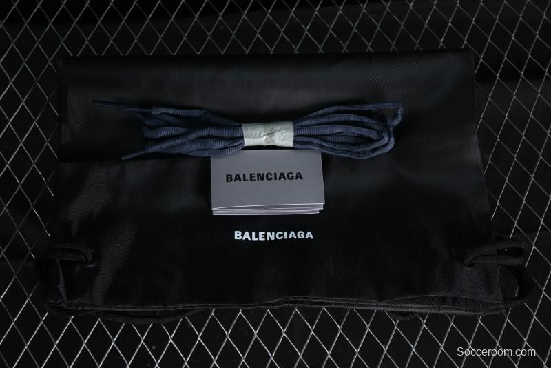 Balenciaga Runner Kith Four Color Retro Casual Sneakers - W3RMU9154