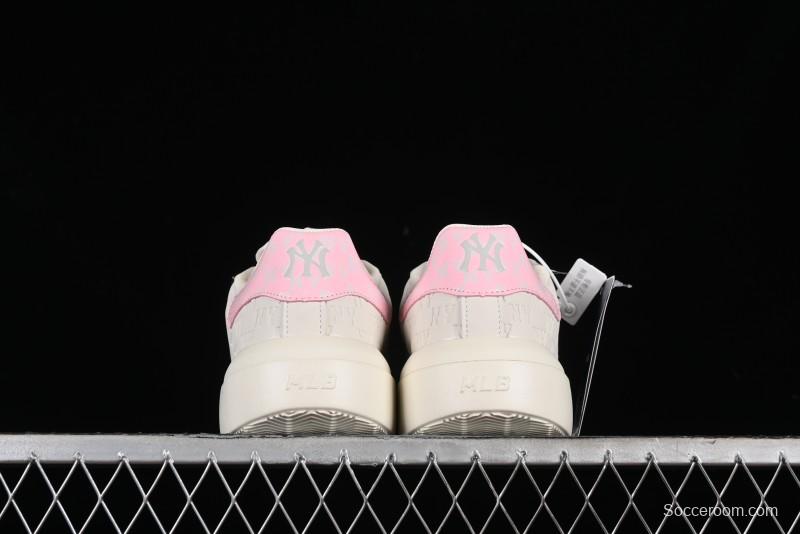 New York Yankees MLB Bigball Chunky Embo Monogram Platform Sandals - 3ASXEMN4N50PKS