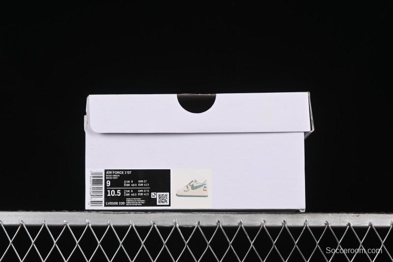 Nike Air Force 1 '07 Low x Capybara "Van Gogh" Casual Sneakers - LV0506-330