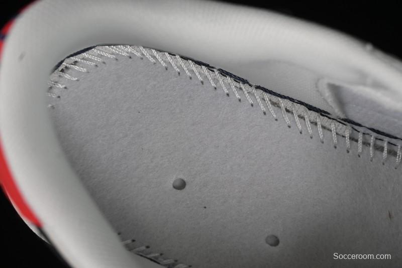 Nike Travis Scott x Fragment Design x Air Jordan 1 Low OG SP AJ1 Gucci Collaboration - Silver Logo Blue Swoosh Low Top Casual Sneakers - XY2688-118