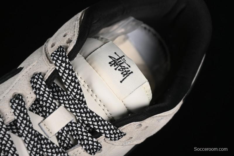 Nike SB Dunk Low x Supreme x Stussy Triple Collaboration Off-White Black Swoosh Anniversary High-End Custom Low-Top Casual Skate Shoes - SJ2068-270