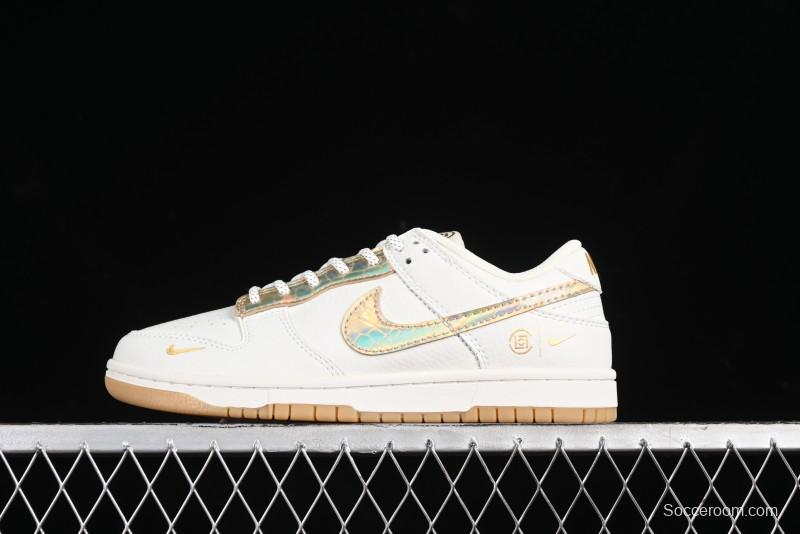 Nike SB Dunk Low Edison Chen Collaboration - Anniversary Edition High-End Customized Low-Top Casual Sneakers - JH8310-948