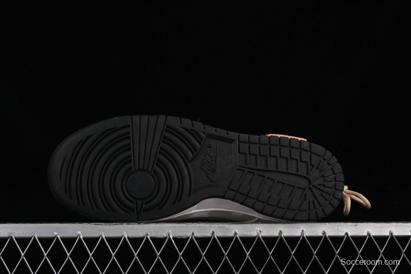 Nike Dunk Low Panda Prank Summer Theme Love Khaki Pudding Milk Tea SB Strap Low-Top Casual Sneakers - CW1590-100