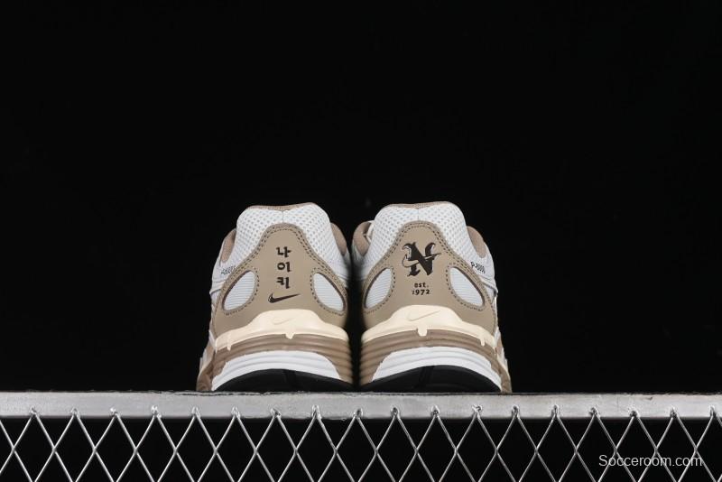 Nike P-6000 Premium Retro Casual Sneakers with Layered Design - FQ8243-025