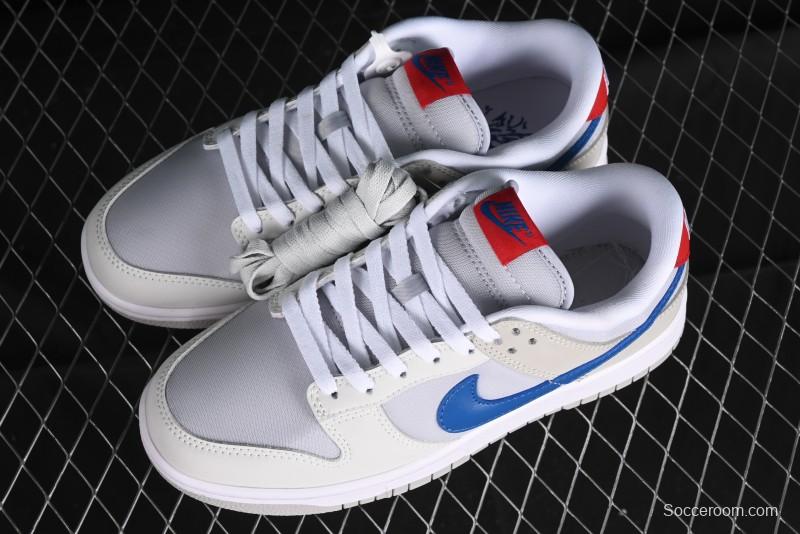 Nike Dunk Low SB Silver Surfer Skateboarding Shoes with Metallic Silver Upper - HF0391-001