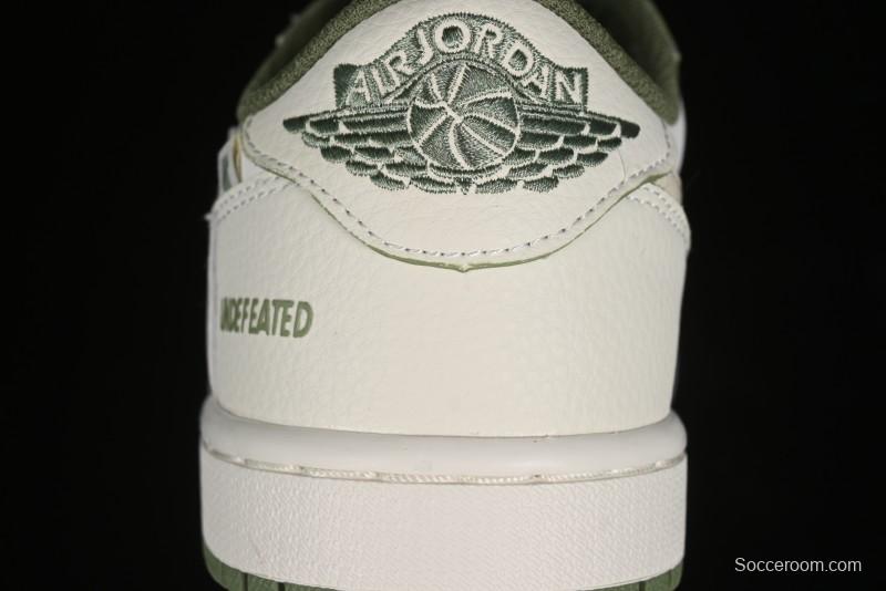 Nike Travis Scott x Fragment Design x Air Jordan 1 Low OG SP AJ1 Retro Sneakers - DM7866-017