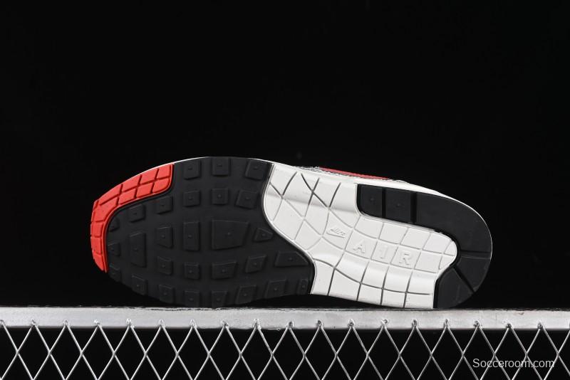 Nike Air Max 1 Retro Running Shoes with Half-Sole Air Cushion - HF7746-100