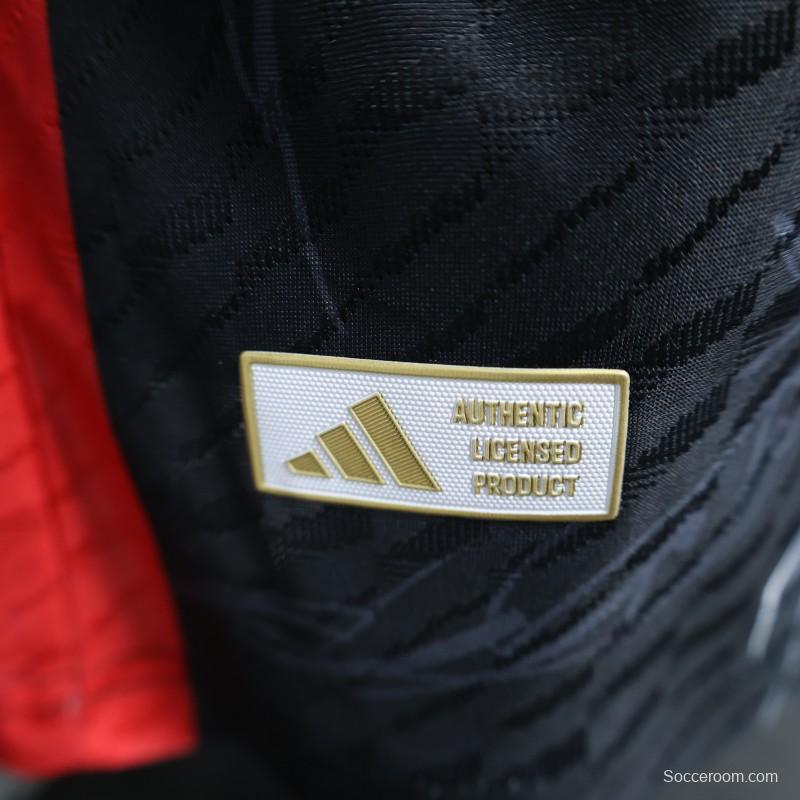 Player Version 2025 Japan National Team Black with Anime Character Design Jersey