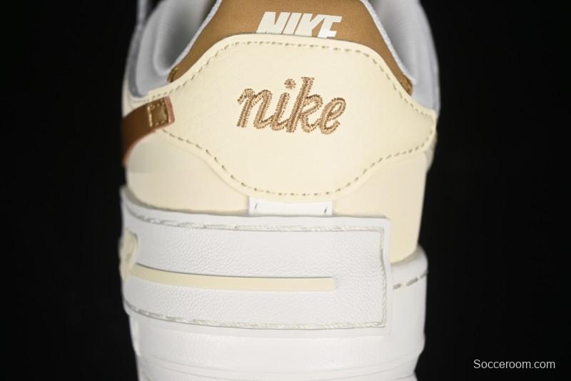 Nike Air Force 1 Shadow Lightweight Lifting Low-Top Casual Sneakers - DZ1847-108