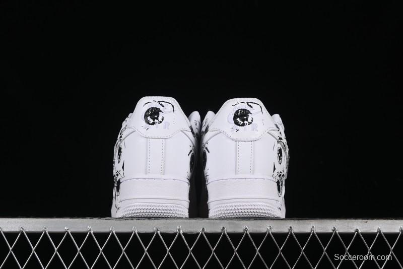 Comme des Garcons Shirt x Supreme x Nike Air Force 1 '07 Low Top Casual Sneakers - 923044-100