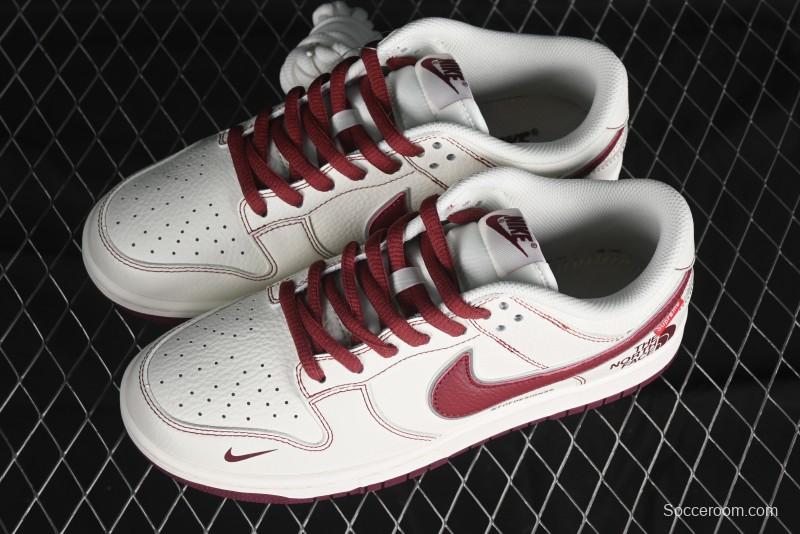 Nike SB Dunk Low Supreme x The North Face Casual Skateboarding Shoes - BM0234-506