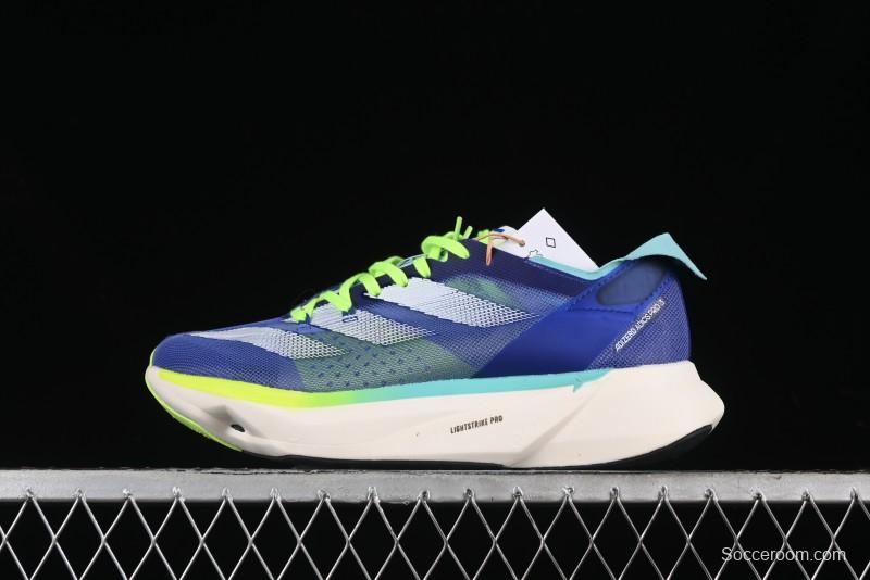 Adidas Adizero Adios Breathable Low-Top Running Shoes - ID3635