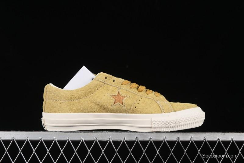 Converse One Star Pro Retro Skate Shoes in Yellow - A04158C
