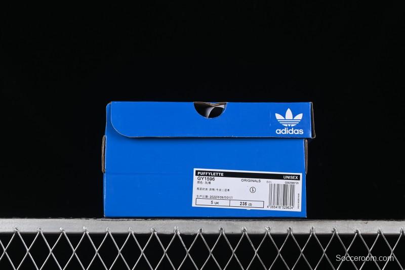 Adidas Puffylette GY1596 Winter Slip-On Sneakers with Warm Lining - AJC3