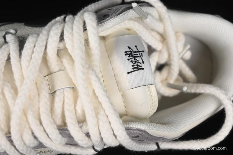 Nike SB Dunk Low Stussy Anniversary Edition Customized Low-Top Casual Skate Shoes - SJ2068-293