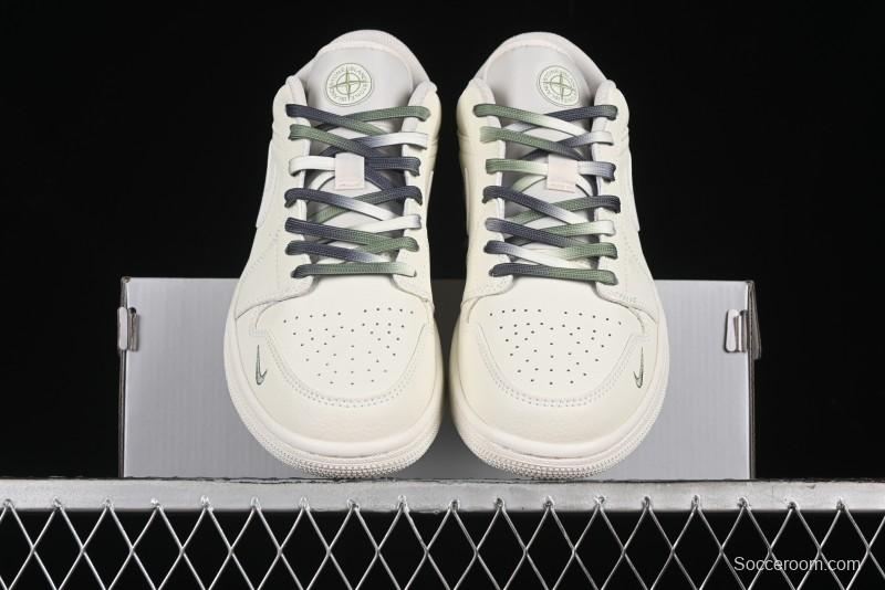 Nike Air Jordan 1 Low AJ1 Stone Island Collaboration - DC2024-029