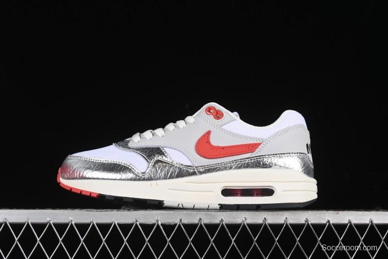 Nike Air Max 1 Retro Running Shoes with Half-Sole Air Cushion - HF7746-100