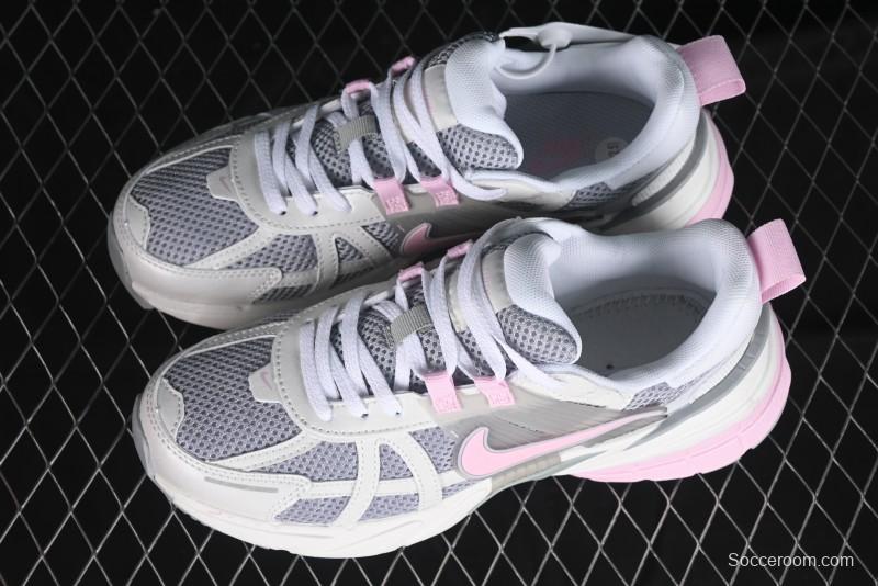 Nike V2K Runtekk 3XL Retro Low-Top Running Shoes with Shock Absorption and Anti-Slip Design - HQ4046-001