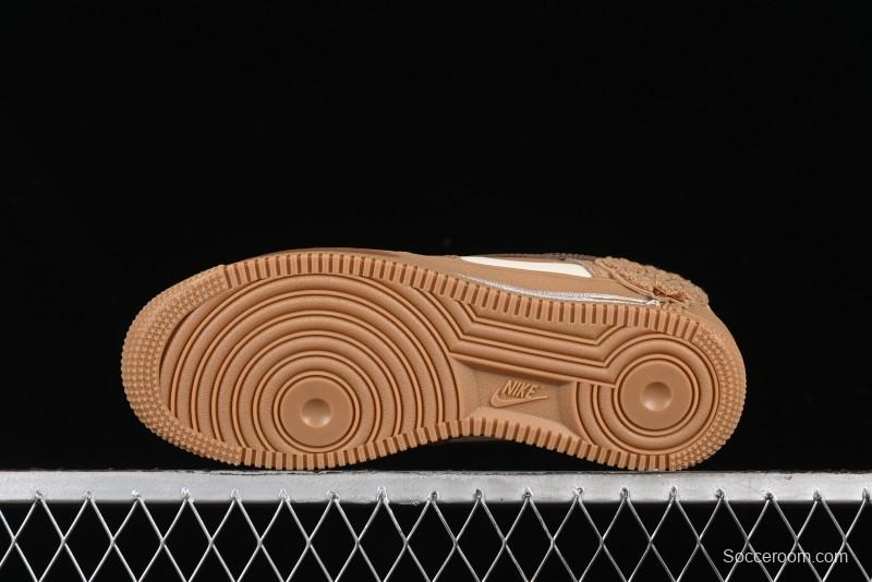 Nike Air Force 1 '07 Low Maillard Bear Casual Sneakers - CJ9297-999