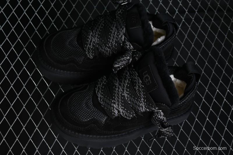 UGG Classic Ultra Mini Mel Dual Color Lace-Up Low-Top Casual Shoes - 1144032